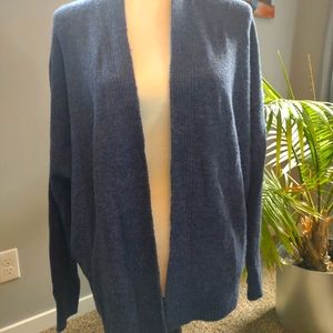 Women's old Navy cardigan Navy blue medium